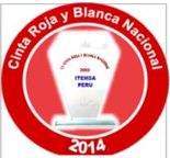 Cinta Roja y Blanca Nacional 2014
