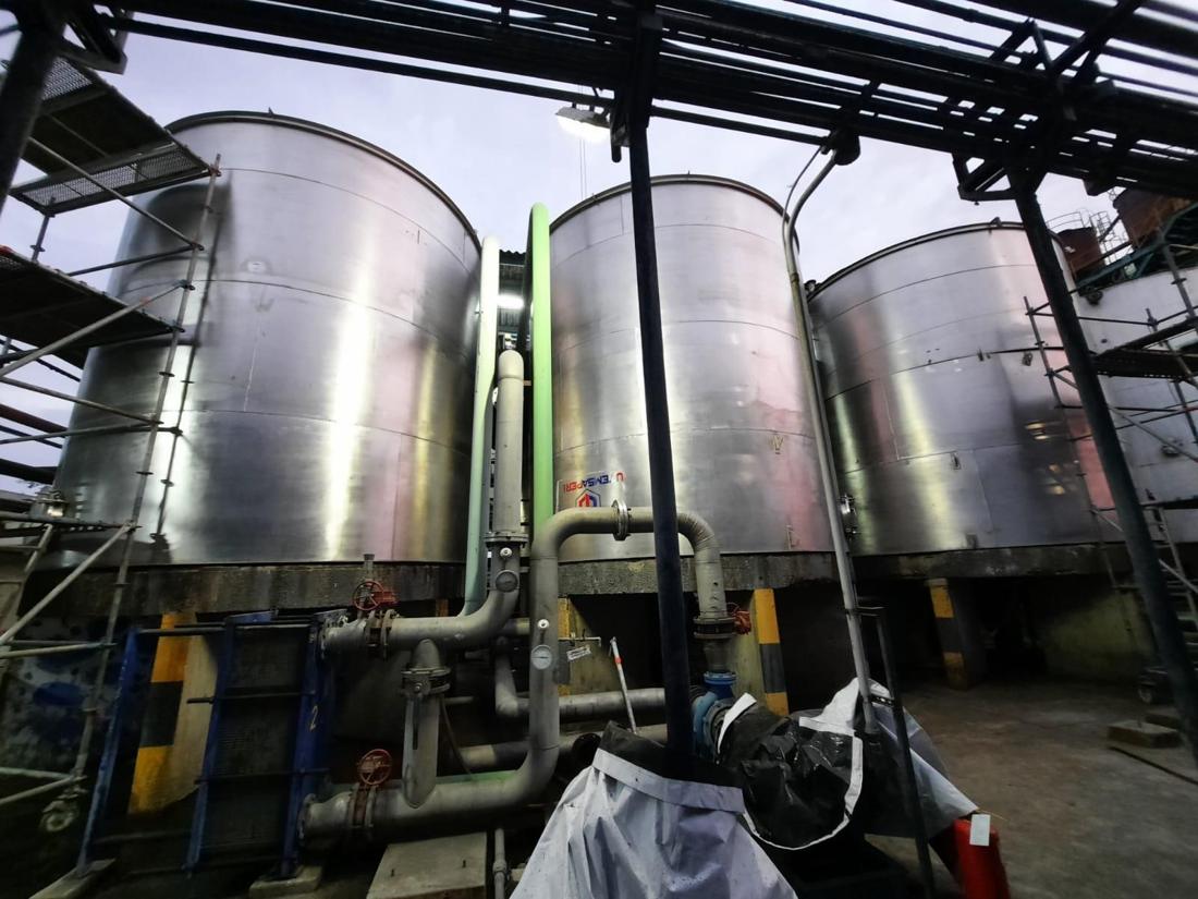 Tanques fermentadores, Casa Grande